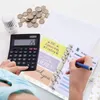 Presentf￶rpackning 60 Kostnadssp￥rare Budgetblad Kontant kuvertsp￥rare f￶r A6 -budgetering kuvert pl￥nbok bindemedel fickor