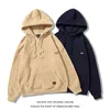 Moishe Tide Vintage Fleece Phoodie for Men and Women LooseBFレイジースタイルカップルジャケット