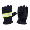 Vijf vingers handschoenen brandweerman bescherming warmtebestendige niet-slip slijtage-resistente brandweerman hand waterdicht
