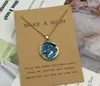 Choker Necklace Enamel Star Moon Planet 펜던트 목걸이 여성용 선물 Collares Colleres Ketting Jewelry GC959