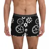 Underbyxor industriell steampunk underkl￤der rostat urverk vintage tullboxare shorts trenky man vanlig bror presentunderbyxor