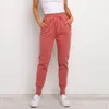 Women's Pants & Capris 2023 Women Casual Velvet Winter Lady's Thick Wool Clothing Lace-up Long Trousers1