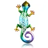 Tuindecoraties Metaal Gecko Wall Decor Lagards Outdoor Hanging Lizard Standue Sculpture Artwork Balcon Balcon Balmen Garden Decoratie 20220503 D3