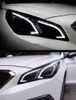 Fari anteriori automatici per Sonata 9 Faro a LED 20 15-17 Hyundai DRL Indicatori di direzione Abbaglianti Angel Eye LED Luce diurna