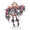 Keychains 2022 Game Anime Azur Lane Stand Sign Cosplay Acrylic Action Figur Model Plate Desk Decoration Toy Gift for Friend