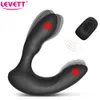 LEVETT Mâle Prostate Masseur Vibrateur Homme Vibrant Gode Buttplug Adulte Érotique sexy Jouets pour Hommes Sans Fil À Distance Butt Anal Plug