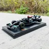 BBURAGO 1:43 Mercedes-AMG W12 E Performance Racing Model Simulation Car Eloy Toy Collection Gift 220507