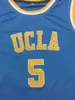 Sjzl98 # 5 Baron Davis UCLA Bruins College University Camisa de basquete retrô retrô Personalize qualquer número de tamanho e nome do jogador