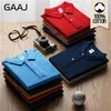 GAAJ 100 Cotton Polo Shirt Men Brand Shirts For Man Short Sleeve Summer Fashion Clothing Wine Blue Grey Red Navy Mens Polos 220621
