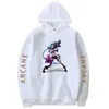 メンズフーディーズスウェットシャツarcane jinx-sudadera con capucha para hombre y mujer ropa de moda estilo hip-hop amantes all-matmen's