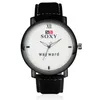Wristwatches 2022 SOXY Fashion Wrist Watch Male Quartz Sale Items Big Face Boys Leather Designer Watches Men Montre Homme