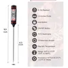 Digitale vlees thermometer koken voedsel keuken bbq sond waterkrachtolie vloeistof oven digitale temperatuur sensor meter dhl