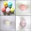 Health 10G Bath Salt Ball Random Color Natural Bubble Bomb Essential Oil Handmade Spa Salts Fizzy Jxw513 Drop Delivery 2021 Body Beauty 2H