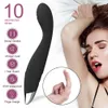 G-Spot Vibrator for Women 10 Seconds to Orgasm Finger Shaped Vibes Nipple Clitoris Stimulator sexy Toys Adult Female