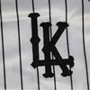 XFLSP Laatste koningen Kingin LK # 07 Baseball Jersey 100% gestikte laatste koningen Kingin Baseball Jerseys White Snelle verzending