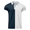 Polos masculinos masculinos de altura camisetas grandes e masculinas estampas casuais de verão Turn Blouse de colarinho de colarinho de manga curta Tops Lady Exercício