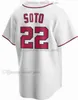 NCAA Stephen Strasburg 37 Jerseys Juan Soto 22 Patrick Corbin 46 Josh Bell 19 Carter Kieboom 8 Maikel Franco 7 Josiah Gray 40 Tanner Rainey 21