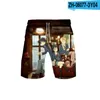 Шорты FASHION Beyond the Boundary, летние мужские пляжные шорты с 3D принтом Haruku для отдыха, пляжные шорты