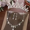 Lusso argento cristallo strass diadema perle corone nuziali regina principessa diademi per le donne ragazze accessori per capelli da sposa