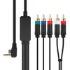 Komponent Audio Video AV-kabel för PSP2000/3000 svart 1,8m