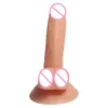 Small Realistic Dildo with Suction Cup Non Vibration Women G-spot Anal sexy Toy Flexible Penis Lesbian Long Soft Butt Plug