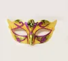 En gros envoyé Masque De Fête Hommes Femmes Avec Bling Or Glitter Halloween Mascarade Masques Vénitiens Pour Costume Cosplay Mardi Gras DH9455