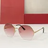 New 00581 Men and Women Square Sunglasses Metal Frame Popular Retro Uv400 Lenses Top Quality Eye Protection Classic Style Gift Box