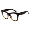 Lunettes de soleil Chiar Lunes de lecture surdimensionnées Fale Fashion Big Frame Cat Eye Presbyopie Eyeglasses LECTEURS MAGNIFICATIONS 1SUNGLASSES 304C