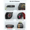 Lige Silicone Strap Digital Sport Watches Electronic LED Male Smart Watch for Men Clock Waterproof Bluetooth Hour 220524