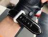 Saatı Erkek Otomatik Mekanik Spor İzle Aydınlık Saat Kilitlenebilir Taç Deri Kayış Bilezik Takvim Saati GIF