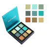 Newest Beauty Glazed 9 Color Makeup Eyeshadow Pallete Make up Palette Shimmer Pigmented Eye Shadow Palette