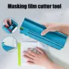 Professional Hand Tool Sets Masking Film Cutting Easy Tear Car Paint Protection Cutter Tape Blade Plastic Pre-taped Dispense ToolProfessiona