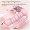 Nxy Vibrators Pink Wireless Vibrator for Women Masturbator Licking&sucking Dildo 3 in 1 Clitoris Stimulator Vagina Massage Erotic Sex 220420