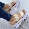 Storlek 36-43 2022 Nya Sandaler Kvinnor Sommar Flip Flops Outdoor Casual Platform Sandals Ladies Plus Size Wedges Beach Sandalias Y220409