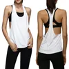 Kvinnor Tank Toppar Cykling Running Jogging Fitness Workout Yoga Entertainment Ärmlös Vest Singlet Training J2