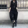 Vintage Corduroy Jumpsuits Women's Autumn Pants Zanzea Casual Suspender Wide Leg Playisuits Rompers Trousers 220725