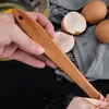 Spatule à crème antiadhésive avec manche en bois de noël, gâteau Fondant en Silicone, grattoir de cuisine, outils de cuisson