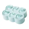 Silicone Ice Cream Mold 6 Holes Popsicle Cube Maker Mould Chocolate Tray Kitchen Gadgets by sea