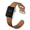 Cinturini Smart Watch marroni per Apple Watch Cinturino cinturino Smartwatch Iwatch Series 7 S7 SE Cinturini Bracciali di design genuino di mucca Cinturino in pelle 38MM 40MM 41MM 45MM UK US