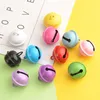 Party Decorative Christmas colored bell 22mm candy-colored painted small party pet keychain accessories LK0052