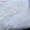 Bridal Veils V73 Cathedral Length Veil With Lace Trim Long Royal Wedding Comb Soft Tulle Spanish MantillaBridal