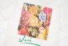 22ss Hommes Femmes Designers t-shirts tee fleurs plantes lettre coton manches courtes Crew Neck Streetwear noir blanc xinxinbuy XS-L