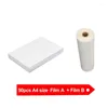 Mürekkep Yeniden Doldurma Kitleri A4 UV DTF Film A3 A3 A4UV PRINTE APTROCİ BASKI STAITER YAZICI CAM AKRİK BASKI MAKİNEŞİM ROGE22