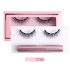 Magnetische Wimpers 5 Magneet Valse Wimpers Natuurlijke Look Wimpers Met Eyeliner Kit Geen Lijm Nodig Lash Make-up