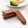 Flatware Sets 2Pcs/Set Wood Chopstick Holder Spoon Fork Stand Chopsticks Rack Pillow Kitchen Rest RackFlatware