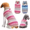 Stricke Weihnachtshundbekleidung Pullover Weste für Katzen Hunde Welpe warmer Winter Frühling Haustiermantel xxs-xxl