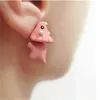 Stud Animal Bite Earring Dinosaur Suitable For Women Cartoon Little Dog Whale Earring Teens Girl Funny Gift Teenager Accessories GC1035