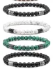 Bracelets de perles de pierres précieuses pour femmes fille brin cristal de guérison magnifique pierre Semi-précieuse extensible 6mm bracelet bijoux