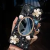 Handmade Luxury Rhinestone Phone Cases For iPhone 13 11 12 Pro Max Xs XR 8 7 Plus Women Bling Diamond Crystal Jewelled Back Cover