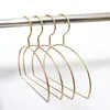 10pcs/lot Multifunctional Scarf Belt Round Clothes Hangers Iron Round Hangers Creative Scarf Hangers Metal Round Hanger OK 1101 220408